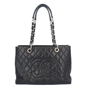 Chanel GST Caviar Tote Bag Black